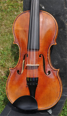 Violine Imitation nach Stradivarius oder Guarneri, Geigenbaumeister Jörg Wunderlich