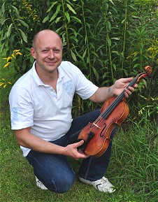 Geigenbaumeister Jörg Wunderlich, Markneukirchen im Vogtland